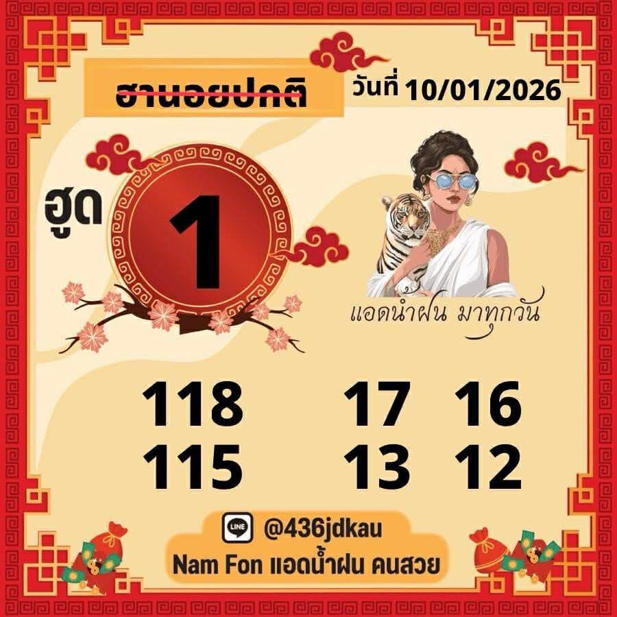 แนวทางหวยฮานอย 10/1/69 แนวทางหวยฮานอยวันนี้ออก งวดวันที่ 10 มกราคม 2568 หวยฮานอย 10-1-69 ชุด3