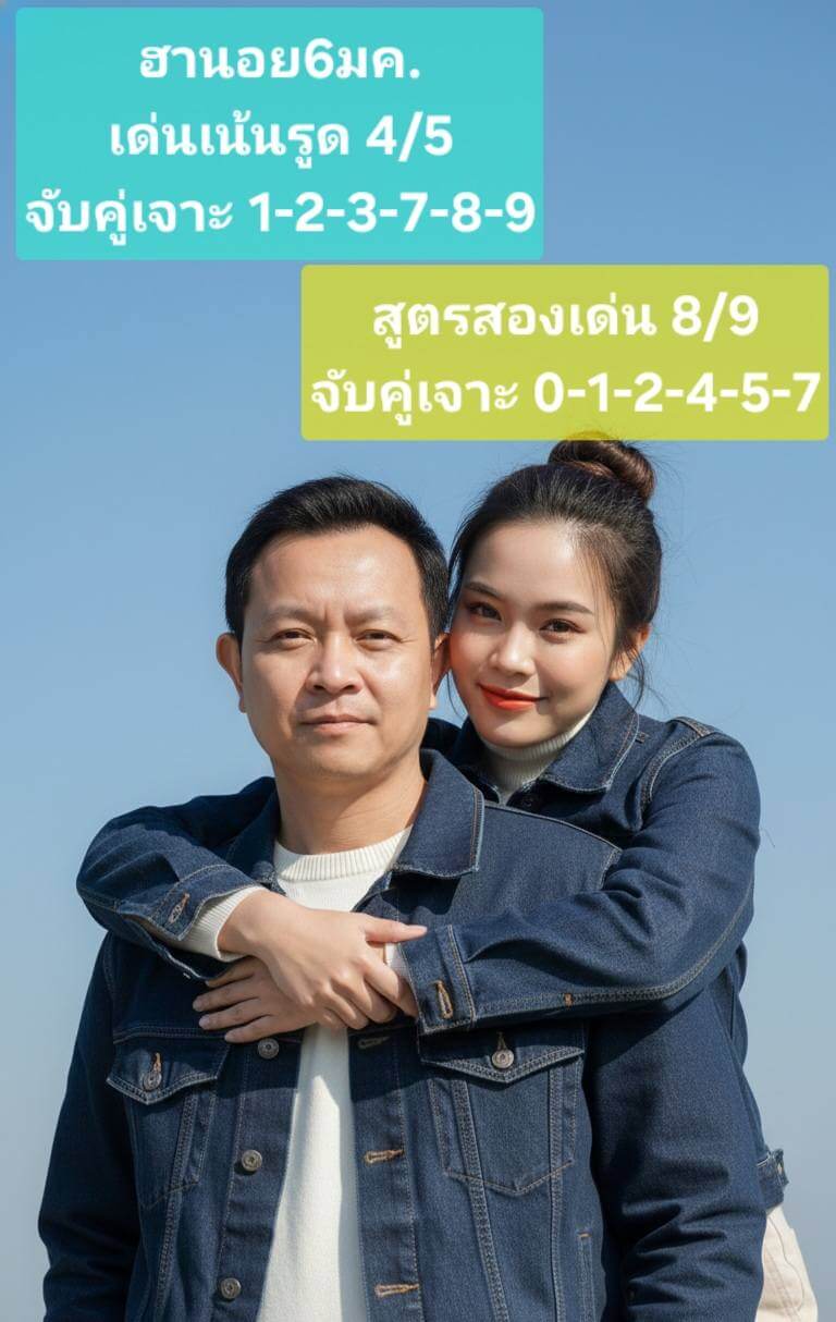 แนวทางหวยฮานอย 6/1/69 แนวทางหวยฮานอยวันนี้ออก งวดวันที่ 6 มกราคม 2568 หวยฮานอย 6-1-69 ชุด10