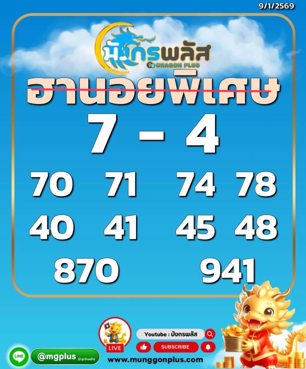 แนวทางหวยฮานอย 9/1/69 แนวทางหวยฮานอยวันนี้ออก งวดวันที่ 9 มกราคม 2568 หวยฮานอย 9-1-69 ชุด8