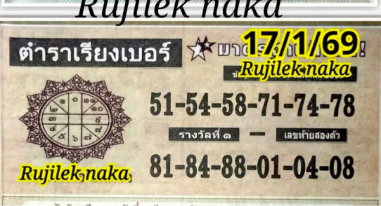 เลขเด็ดตำราเรียงเบอร์ 17 มกราคม 2569 สูตรคลาสสิกอ่านเกม ลุ้นอย่างมีหลักยึด เลขเด็ดตำราเรียงเบอร์ 17/1/69