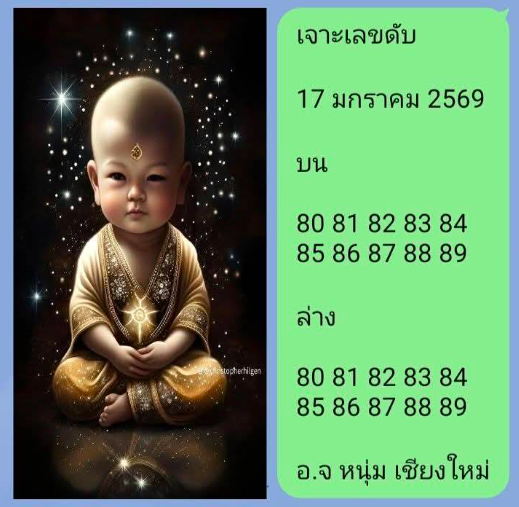 เลขเด็ดอาจารย์หนุ่ม 17 มกราคม 2569 มุมมองคมชัด อ่านจังหวะงวดได้ตรงจุด เลขเด็ดอาจารย์หนุ่ม 17/1/69