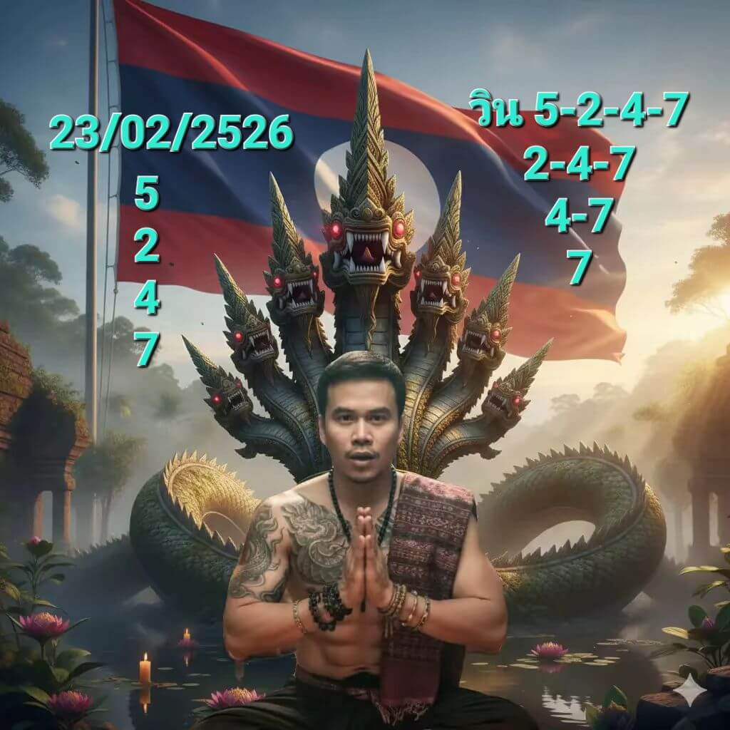 หวยลาว 23-2-69 ชุด3