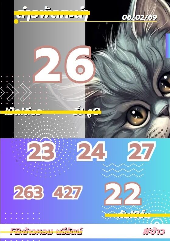 หวยลาว 6-2-69 ชุด8