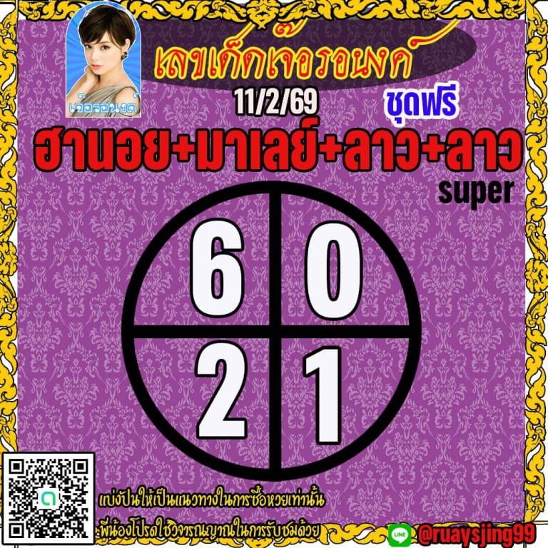 แนวทางหวยฮานอย 11/2/69 แนวทางหวยฮานอยวันนี้ออก งวดวันที่ 11 กุมภาพันธ์ 2569 หวยฮานอย 11-2-69 ชุด9