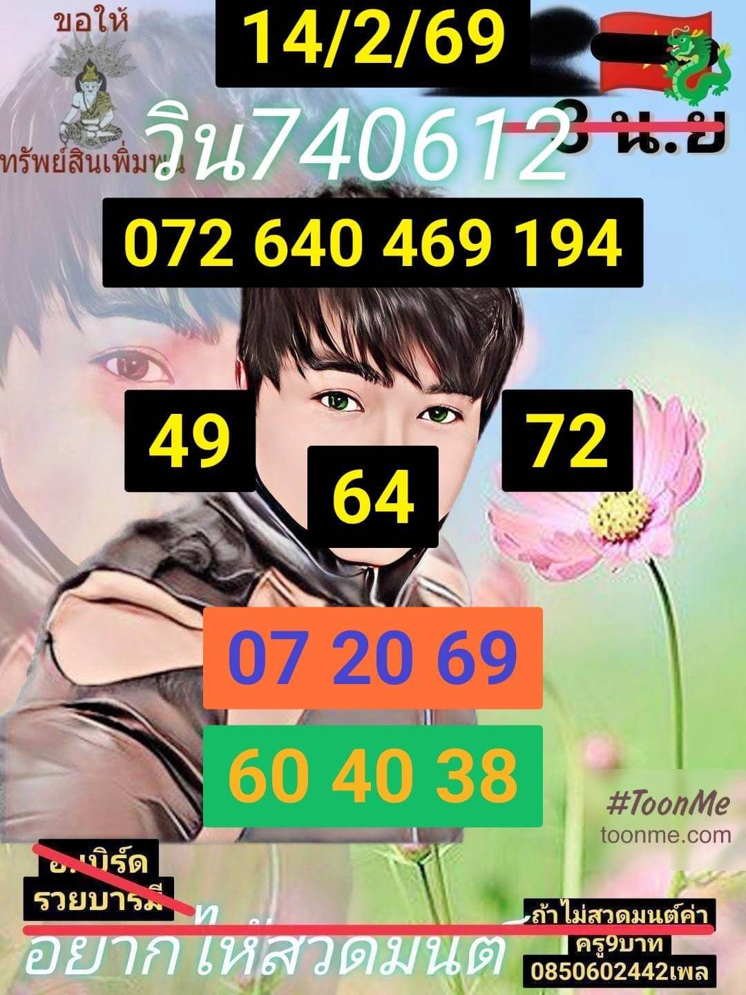 แนวทางหวยฮานอย 14/2/69 แนวทางหวยฮานอยวันนี้ออก งวดวันที่ 14 กุมภาพันธ์ 2569 หวยฮานอย 14-2-69 ชุด10