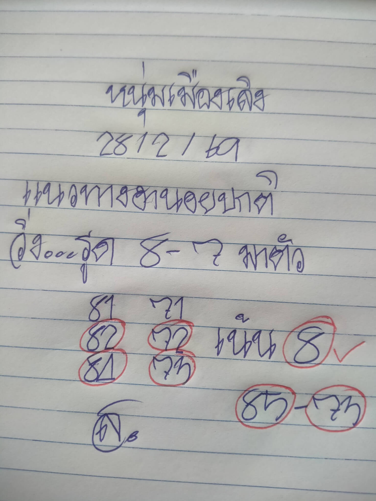 แนวทางหวยฮานอย 28/2/69 แนวทางหวยฮานอยวันนี้ออก งวดวันที่ 28 กุมภาพันธ์ 2569 หวยฮานอย 28-2-69 ชุด7