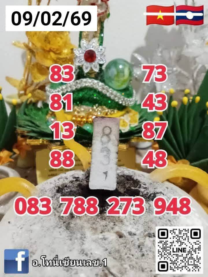 แนวทางหวยฮานอย 9/2/69 แนวทางหวยฮานอยวันนี้ออก งวดวันที่ 9 กุมภาพันธ์ 2569 หวยฮานอย 9-2-69 ชุด8