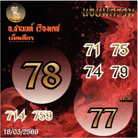 แนวทางหวยฮานอย 18/3/69 แนวทางหวยฮานอยวันนี้ออก งวดวันที่ 18 มีนาคม 2569 หวยฮานอย 18-3-69 ชุด7