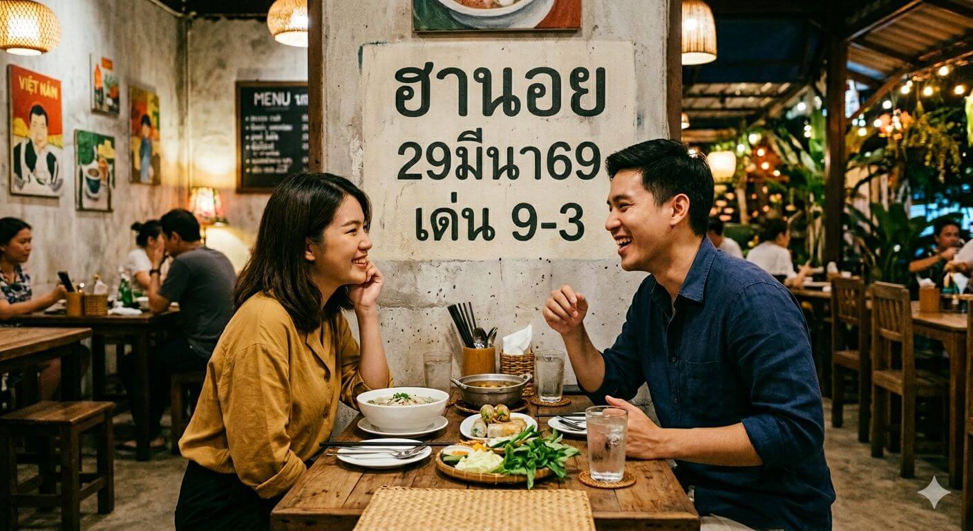 แนวทางหวยฮานอย 29/3/69 แนวทางหวยฮานอยวันนี้ออก งวดวันที่ 29 มีนาคม 2569 หวยฮานอย 29-3-69 ชุด2