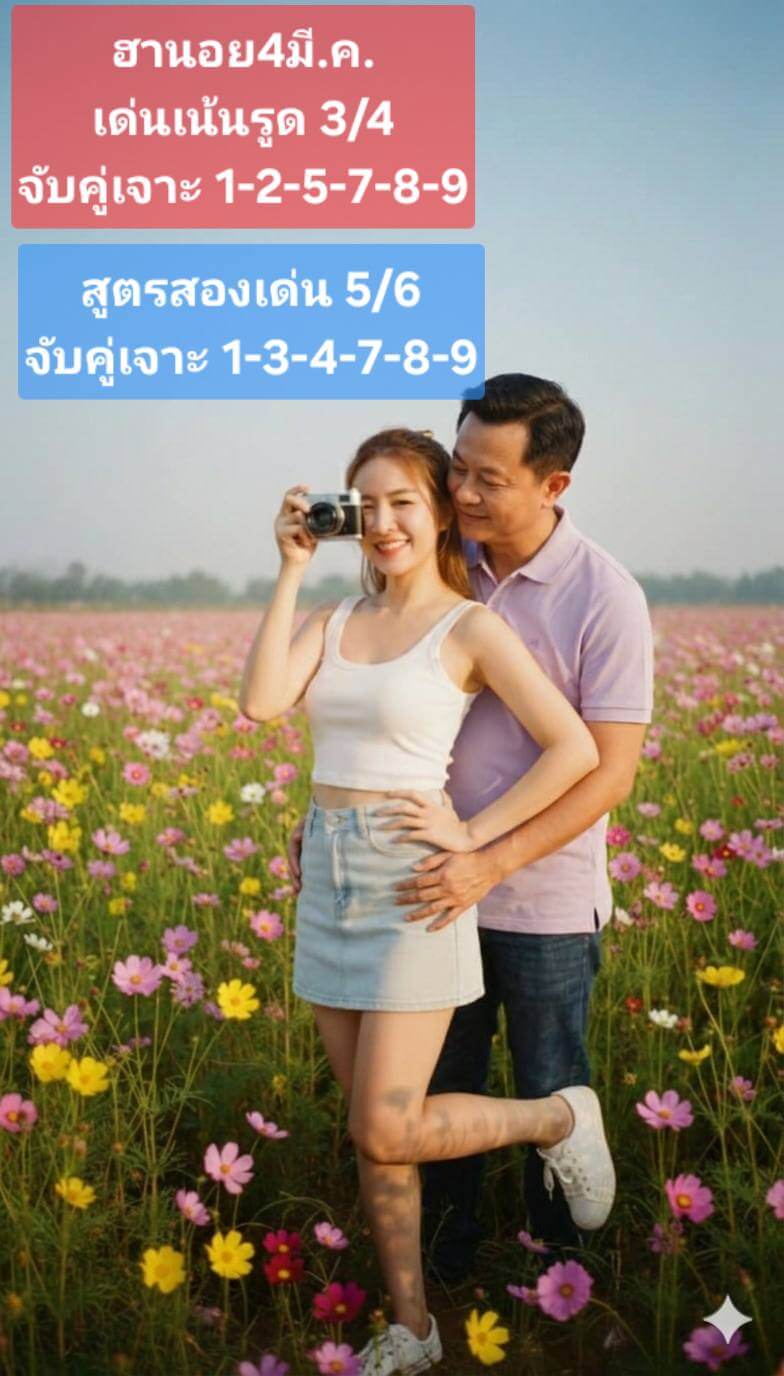 แนวทางหวยฮานอย 4/3/69 แนวทางหวยฮานอยวันนี้ออก งวดวันที่ 4 มีนาคม 2569 หวยฮานอย 4-3-69 ชุด2