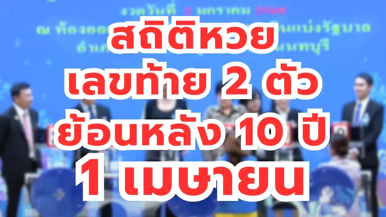 เลขเด็ดย้อนหลัง 10 ปี งวด 1 เมษายน 2569 เปิดสถิติเด่น วิเคราะห์เลขมาแรงก่อนวันออกรางวัล! เลขเด็ดย้อนหลัง 10 ปี 1/4/69 ร