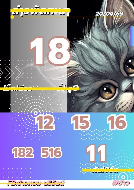 หวยลาว 20-4-69 ชุด8