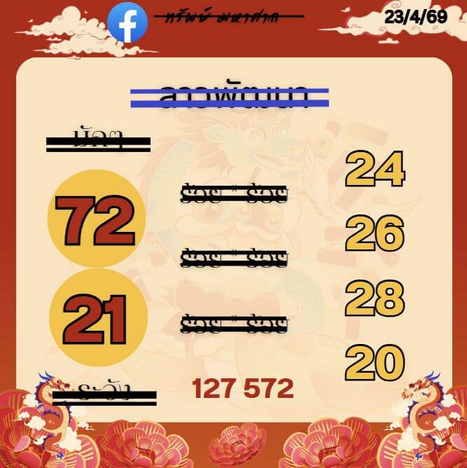 หวยลาว 23-4-69 ชุด4
