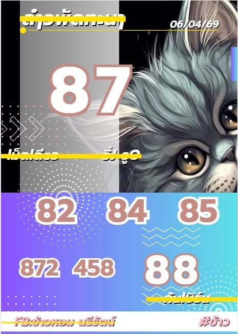 หวยลาว 6-4-69 ชุด2