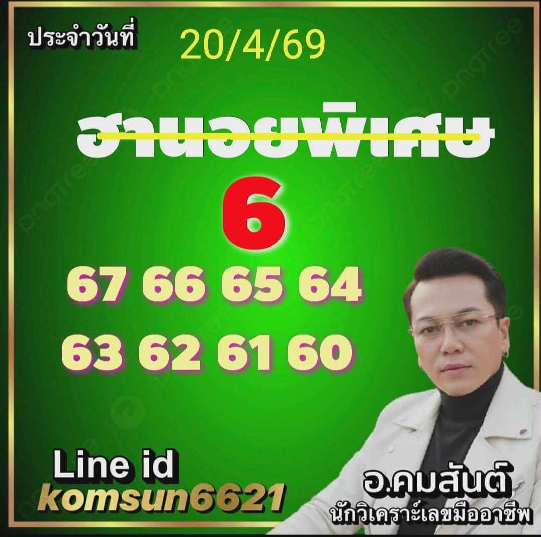 แนวทางหวยฮานอย 20/4/69 แนวทางหวยฮานอยวันนี้ออก งวดวันที่ 20 เมษายน 2569 หวยฮานอย 20-4-69 ชุด4