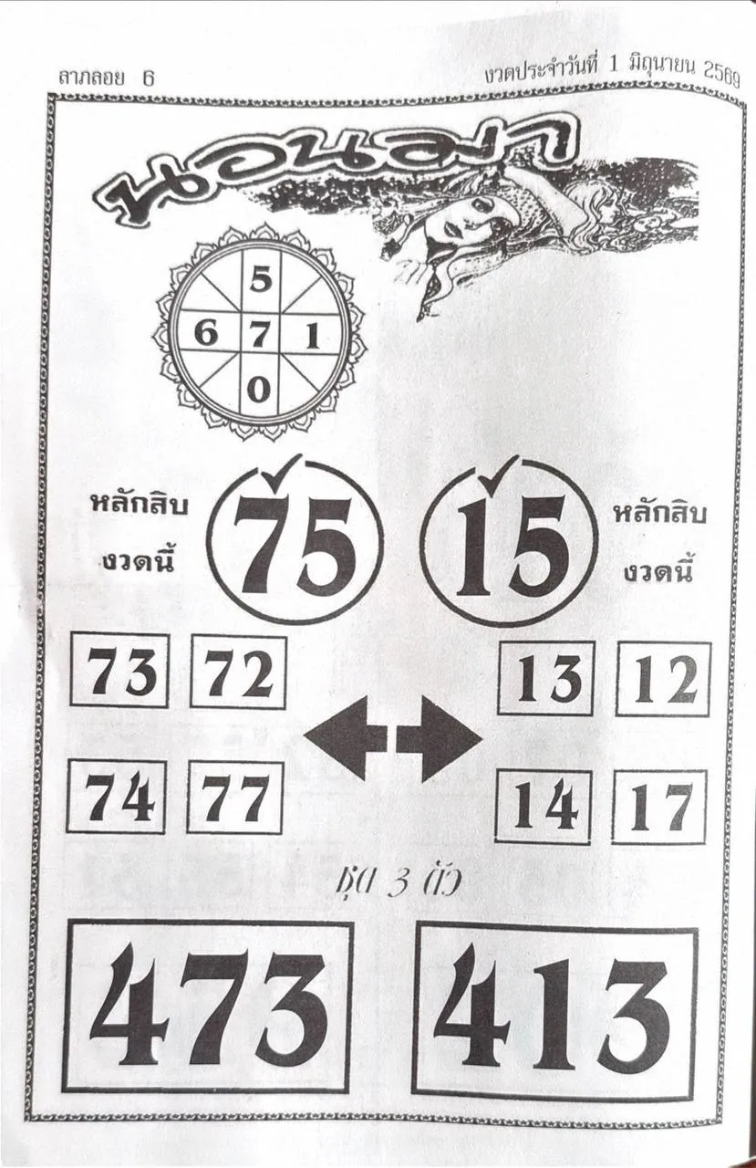 หวยนอนมา 1/6/69 เลขเด็ดมาแรง โค้งสุดท้ายก่อนหวยออก คอหวยแห่ตามเลขดังงวดนี้ หวยนอนมา 1/6/69 เลขเด็ดมาแรง โค้งสุดท้ายก่อนหวยออก คอหวยแห่ตามเลขดังงวดนี้