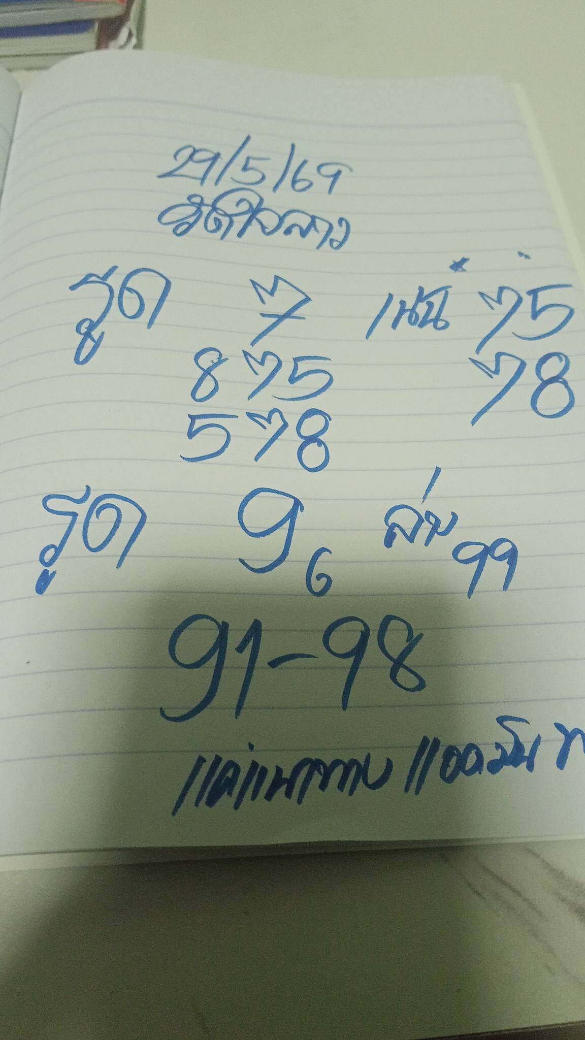 หวยลาว 29-5-69 ชุด10