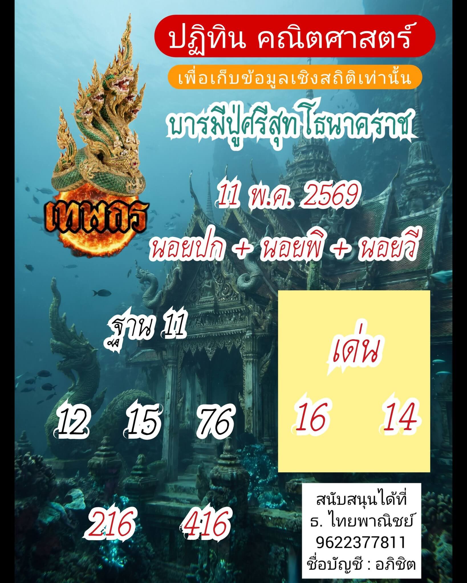 แนวทางหวยฮานอย 11/5/69 แนวทางหวยฮานอยวันนี้ออก งวดวันที่ 11 พฤษภาคม 2569 หวยฮานอย 11-5-69 ชุด4