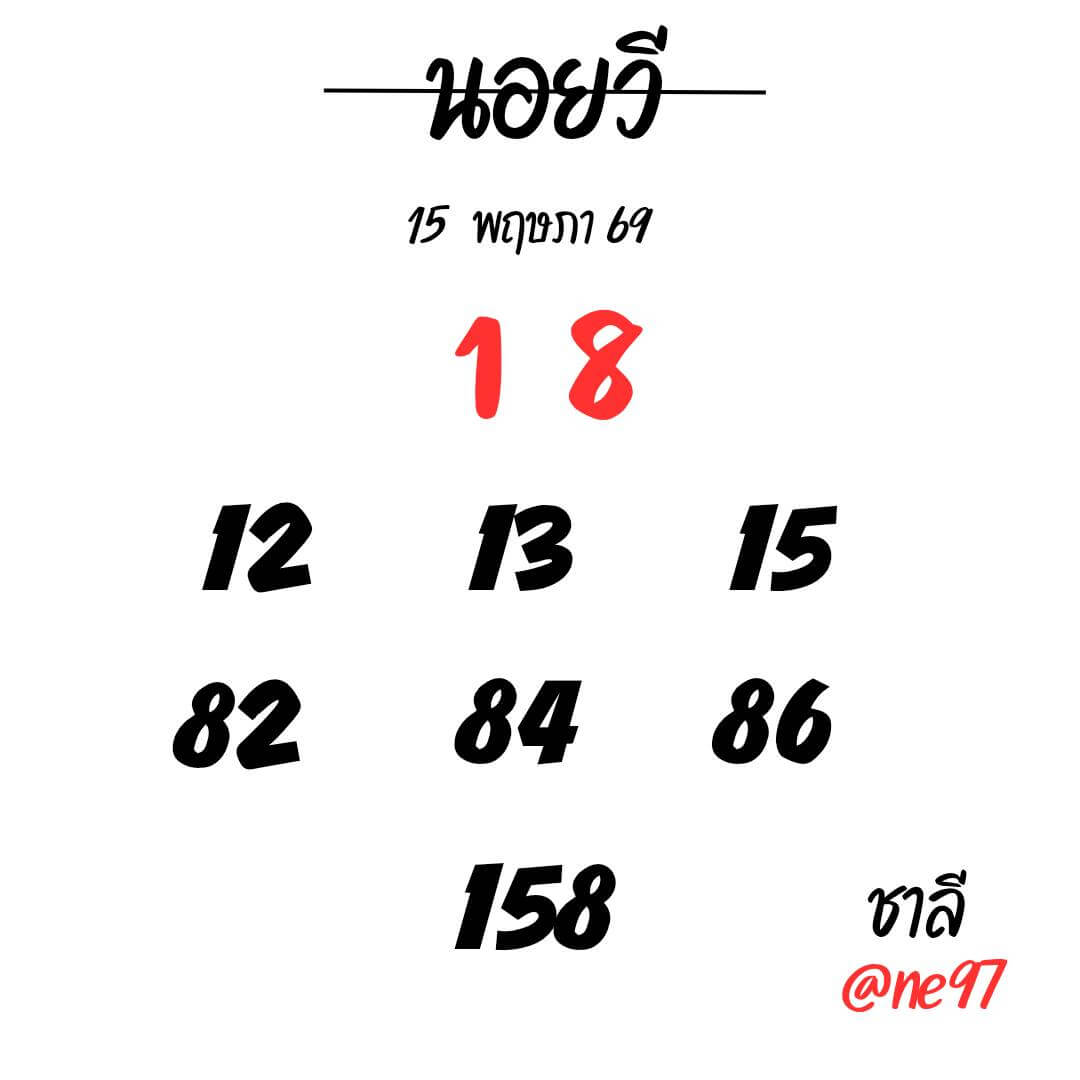 แนวทางหวยฮานอย 15/5/69 แนวทางหวยฮานอยวันนี้ออก งวดวันที่ 15 พฤษภาคม 2569 หวยฮานอย 15-5-69 ชุด10