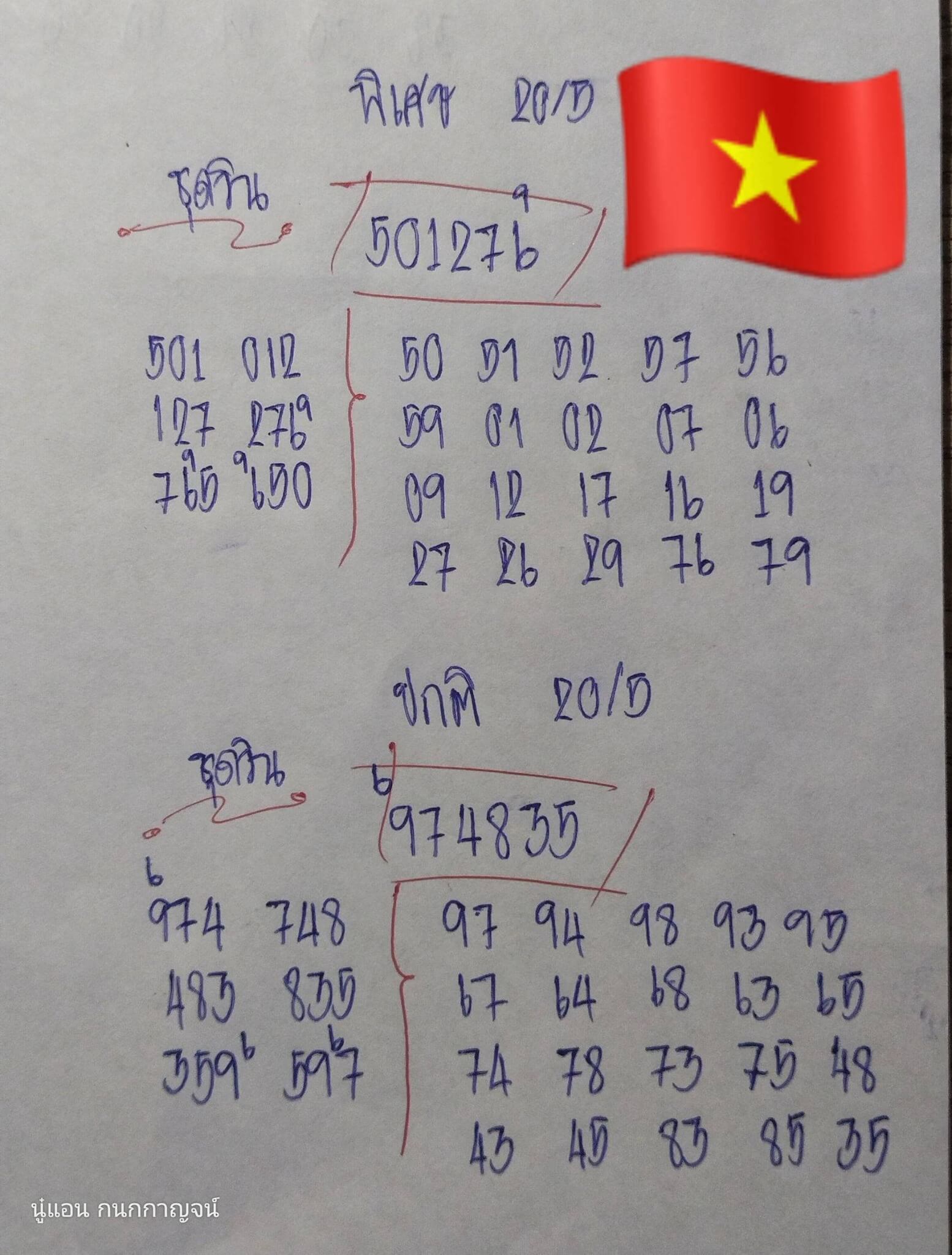 แนวทางหวยฮานอย 20/5/69 แนวทางหวยฮานอยวันนี้ออก งวดวันที่ 20 พฤษภาคม 2569 หวยฮานอย 20-5-69 ชุด2