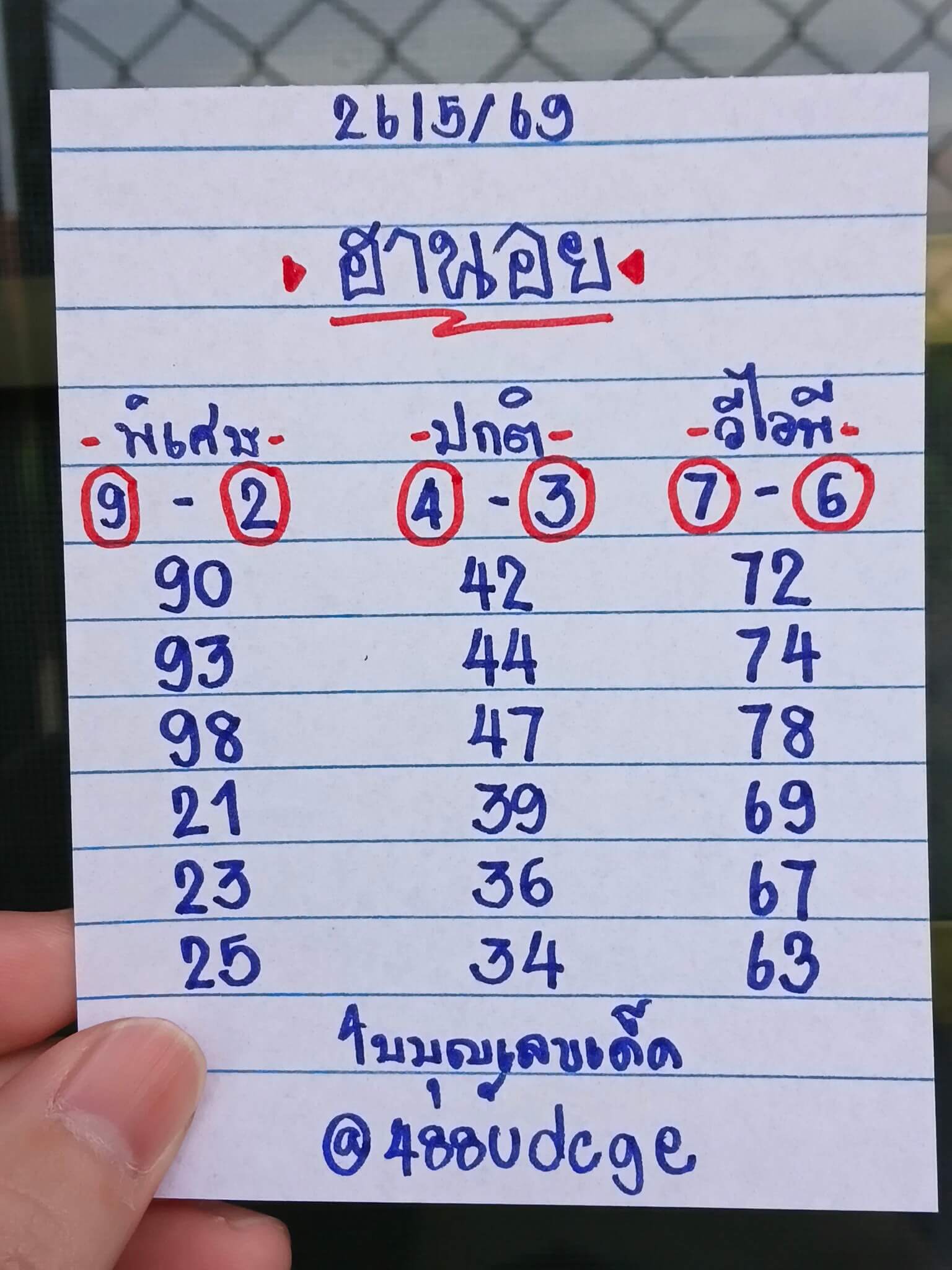 แนวทางหวยฮานอย 26/5/69 แนวทางหวยฮานอยวันนี้ออก งวดวันที่ 26 พฤษภาคม 2569 หวยฮานอย 26-5-69 ชุด1