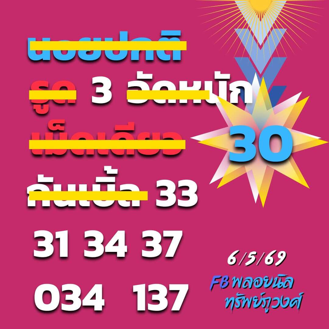 แนวทางหวยฮานอย 6/5/69 แนวทางหวยฮานอยวันนี้ออก งวดวันที่ 6 พฤษภาคม 2569 หวยฮานอย 6-5-69 ชุด9