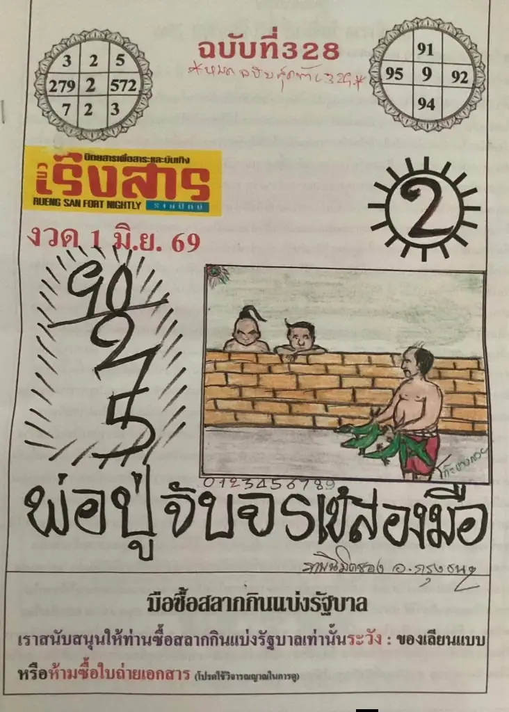 หวยเริงสาร 1/6/69 เปิดเลขเด็ดงวดนี้ เลขดังมาแรงที่คอหวยจับตา หวยเริงสาร 1-6-69 หวยเด็ดแม่นๆ มาแรง huayza