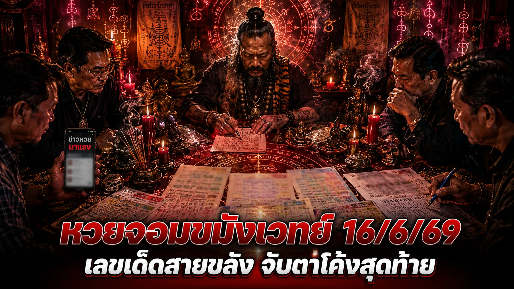 หวยจอมขมังเวทย์ 16/6/69 ปล่อยเลขเด็ดโค้งสุดท้าย เด่นบน 3 เด่นล่าง 9 ชุดเน้น 03-23-63 และ 90-93-96 คอหวยจับตาก่อนวันออกรางวัล หวยจอมขมังเวทย์ งวด 16 มิถุนายน 2569 อัปเดตเลขเด็ดล่าสุด เด่นบน 3 เด่นล่าง 9 พร้อมชุดสองตัว 03 23 63 และ 90 93 96 รวมเลขสามตัว 463 แนวทางหวยดังงวดนี้ที่คอหวยไม่ควรพลาด
