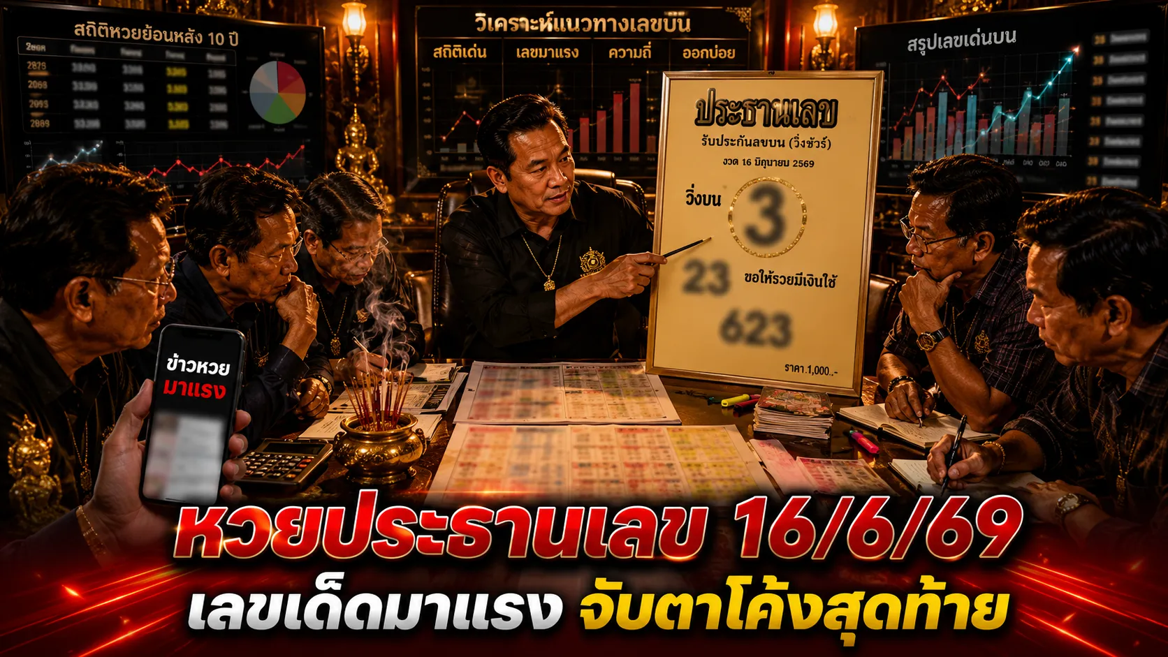 หวยประธานเลข 16/6/69 เลขวิ่งบนมาแรง คอหวยจับตาแนวทางดังโค้งสุดท้าย หวยประธานเลข 16/6/69 เลขวิ่งบนมาแรง คอหวยจับตาแนวทางดังโค้งสุดท้าย