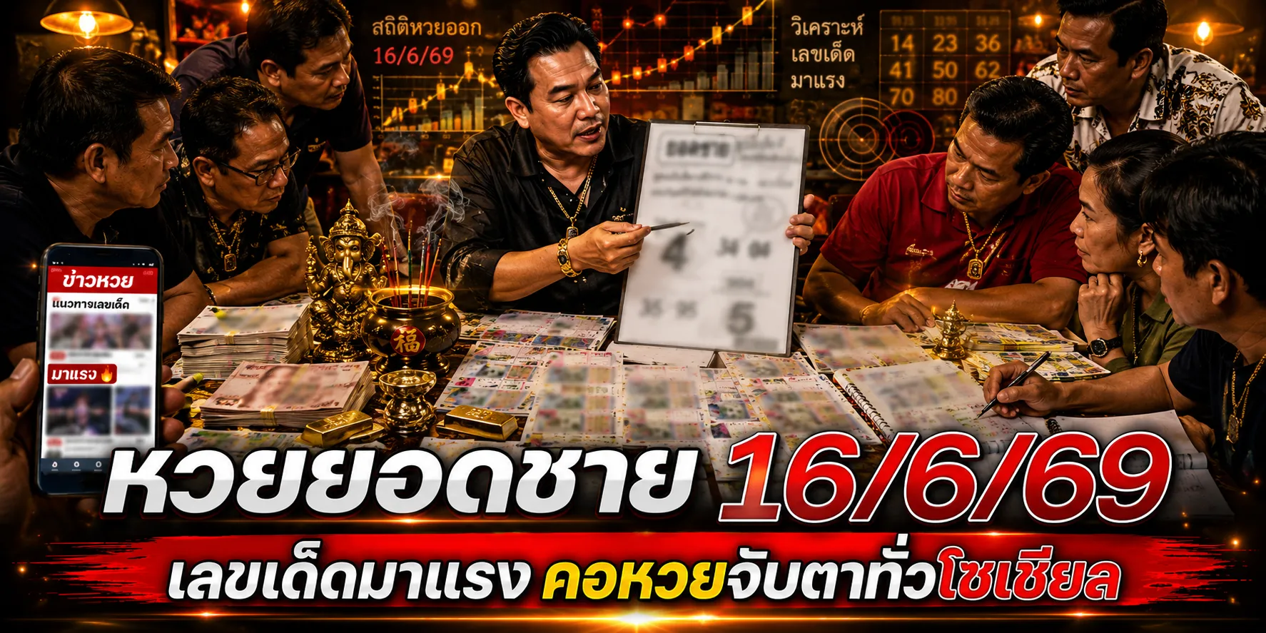 หวยยอดชาย 16/6/69 มาแรงโค้งสุดท้าย คอหวยแห่จับตาเลขเด่น 4-5 พร้อมชุดสองตัวและสามตัวน่าสนใจ หวยยอดชาย 16/6/69 ล่าสุด คอหวยแห่จับตาเลขเด่น 4 เลขล่าง 5 พร้อมชุด 904