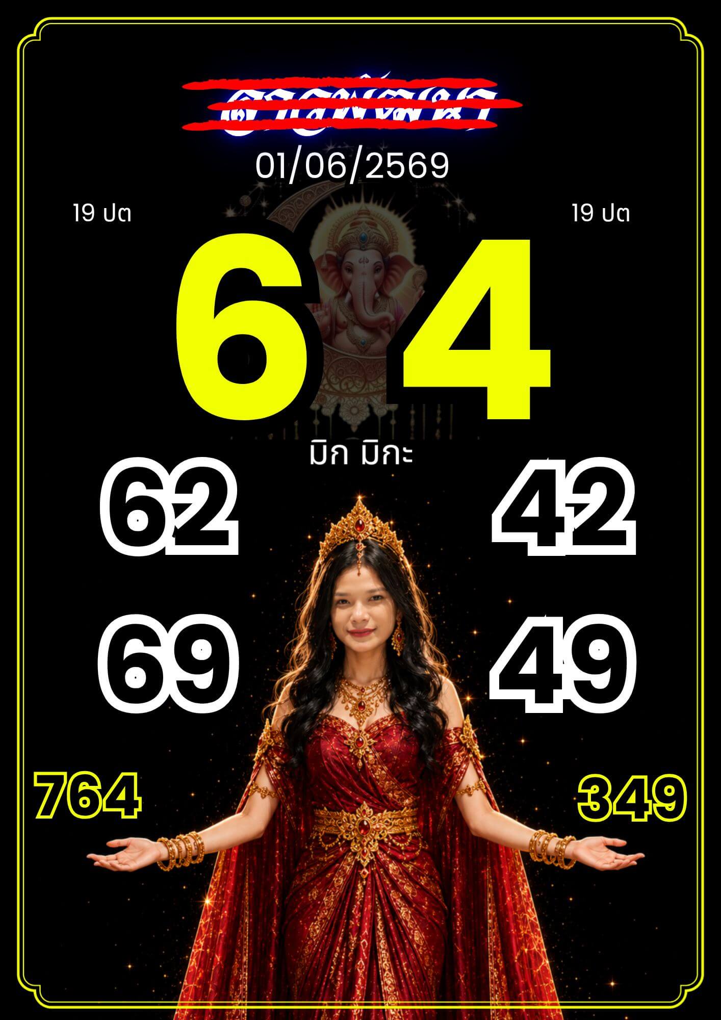 หวยลาว 1-6-69 ชุด3