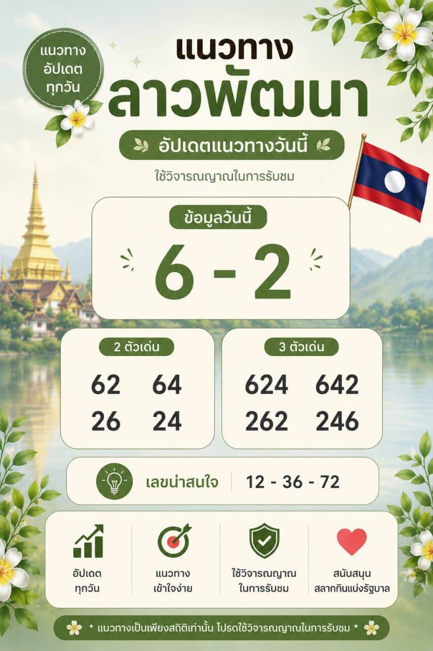 หวยลาว 2-6-69 ชุด7