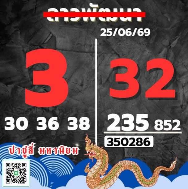 หวยลาว 25-6-69 ชุด10