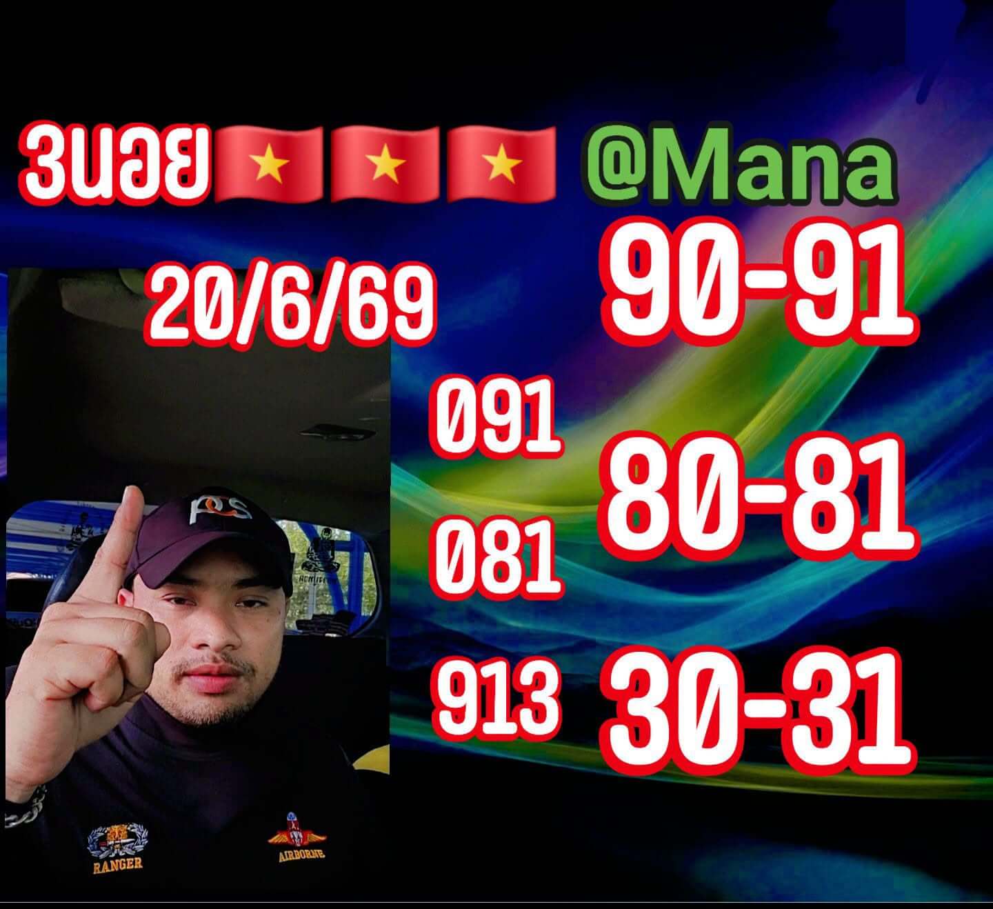 แนวทางหวยฮานอย 20/6/69 แนวทางหวยฮานอยวันนี้ออก งวดวันที่ 20 มิถุนายน 2569 หวยฮานอย 20-6-69 ชุด1