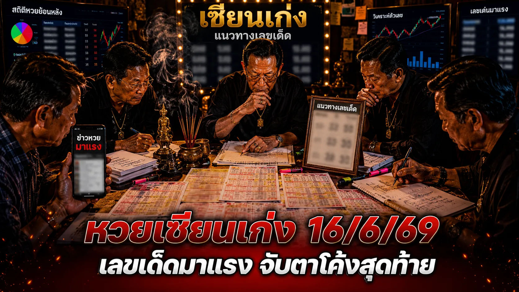 หวยเซียนเก่ง 16/6/69 เปิดโพยเลขเด็ดโค้งสุดท้าย เด่น 3-6 มาแรง คอหวยจับตาชุด 31-34-61-64 ก่อนวันหวยออก หวยเซียนเก่ง 16/6/69 เลขเด็ดงวดนี้มาแรง! เด่น 3-6 เน้น 31 34 61 64 คอหวยแห่ส่องโค้งสุดท้าย