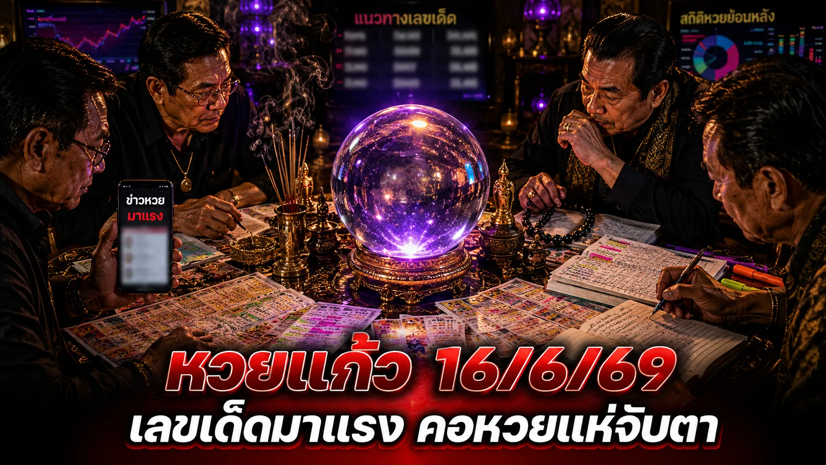 หวยแก้ว 16/6/69 มาแล้ว คอหวยจับตาเลขเด่น 4-7 แนวทางโค้งสุดท้ายก่อนลุ้นรางวัลใหญ่ หวยแก้ว 16/6/69 มาแล้ว คอหวยจับตาเลขเด่น 4-7 แนวทางโค้งสุดท้ายก่อนลุ้นรางวัลใหญ่