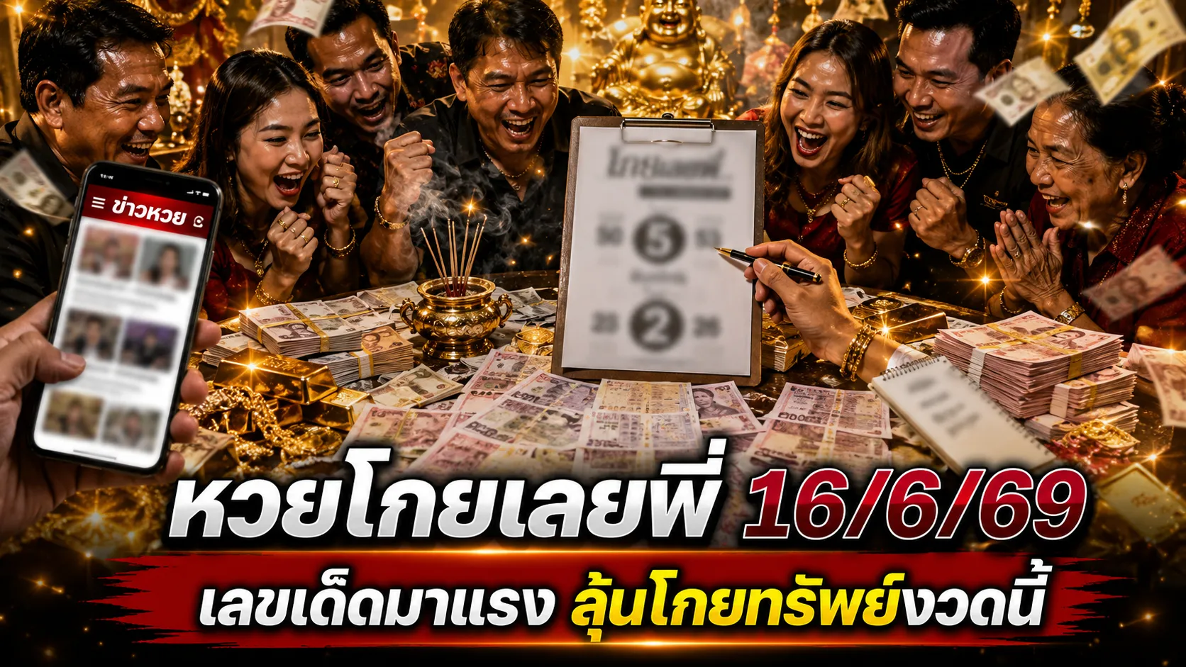 หวยโกยเลยพี่ 16/6/69 มาแล้ว คอหวยส่องเลขวิ่งเด่น โค้งสุดท้ายก่อนออกรางวัล หวยโกยเลยพี่ 16/6/69 เลขเด็ดงวดนี้ แนวทางหวยดังมาแรง คอหวยแห่ติดตามก่อนวันหวยออก