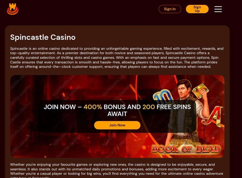 premium spinscastle spins